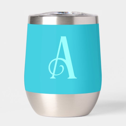 Monogram Modern Simple Aquamarin (Vorderseite)
