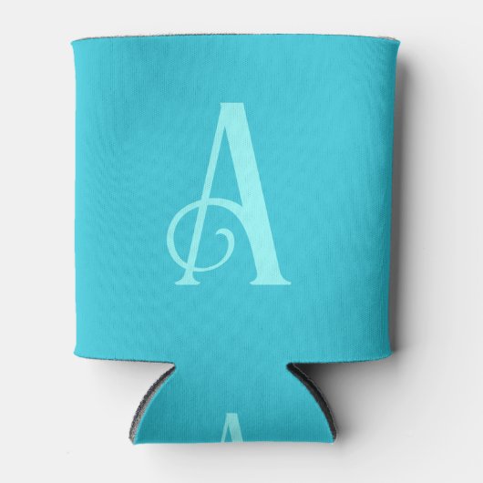 Monogram Modern Simple Aquamarin Dosenkühler (Vorderseite)