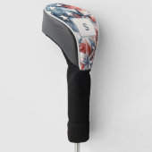 Monogram, Modern Stars Stripes Golf Headcover (angewinkelt)
