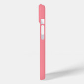 Monogram Modern Stylish Pink Case-Mate iPhone Hülle (Rückseite / Links)