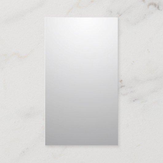 Monogram Moderne Pianistin Musikermusik Visitenkarte (Rückseite)