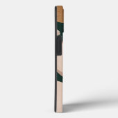 Monogram modernes Rostgrün abstrakt stilvoll elega Case-Mate iPhone Hülle (Rückseite / Rechts)