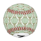 Monogram Motton Blue Muster Baseball (Rückseite)