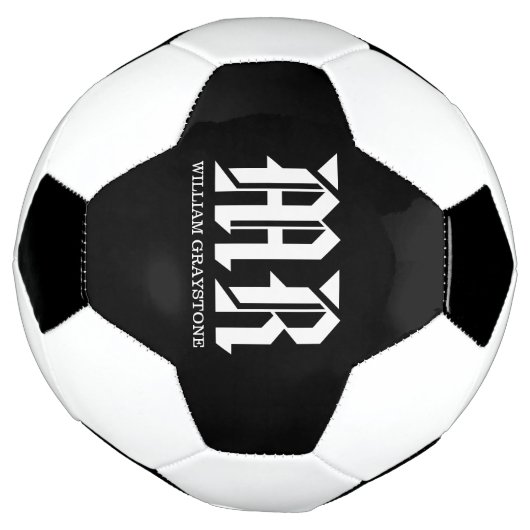 Monogram MR Fußball (Gedreht)