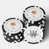 Monogram Mr. Spritz Drink Voucher Wedding Pokerchips (Stapel)