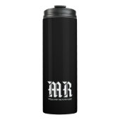 Monogram MR Thermosbecher (Vorderseite)