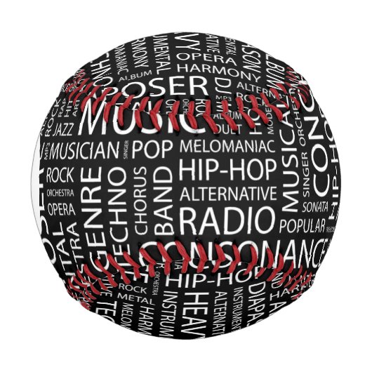 Monogram MUSIC Baseball (Vorderseite)