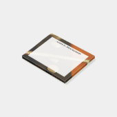 Monogram Music Electric Gold Bass Gitarre String Post-it Klebezettel (angewinkelt)