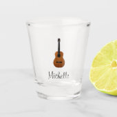 Monogram Music Guitar Schnapsglas (Vorderseite)