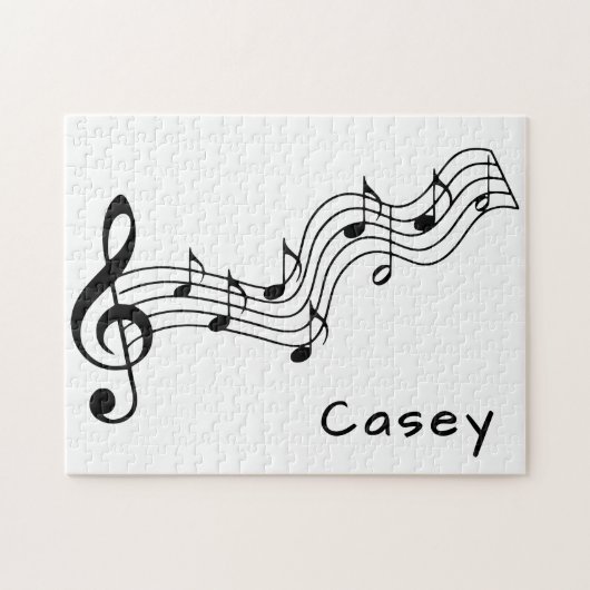 Monogram Music Hard Challenging Evil Extreme Puzzle (Horizontal)