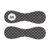 Monogram Mustache-Hipster Baseball (Paneele)