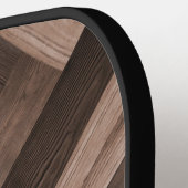 Monogram-Muster für benutzerdefinierte Familie Pickleball Schläger (Linke Seite)