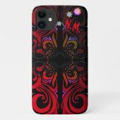 Monogram Mystery Star Case-Mate iPhone Hülle (Rückseite)