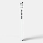 Monogram Name 3 Foto Collage Trendy Modern Case-Mate iPhone Hülle (Rückseite / Links)