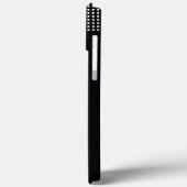 Monogram Name 3 Foto Collage Trendy Modern Case-Mate iPhone Hülle (Rückseite / Links)