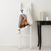 Monogram Name 3 Foto Collage Trendy Sherpadecke (Beispiel)