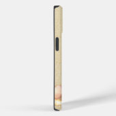 Monogram Name Beach Sand Seashells Case-Mate iPhone Hülle (Rückseite / Rechts)