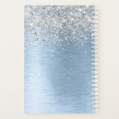 Monogram, Name des blauen, gebürsteten Metalls Sil Planer (Rückseite)