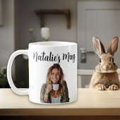 Monogram Name Foto-Geschenk Kaffeetasse