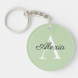 Monogram Name Initial Bridesmaid Akryllischer Schl Schlüsselanhänger