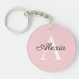 Monogram Name Initial Bridesmaid Akryllischer Schl Schlüsselanhänger