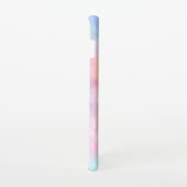 Monogram Name Initial Rainbow Watercolor Pastel Samsung Galaxy Hülle (Rechte Seite)