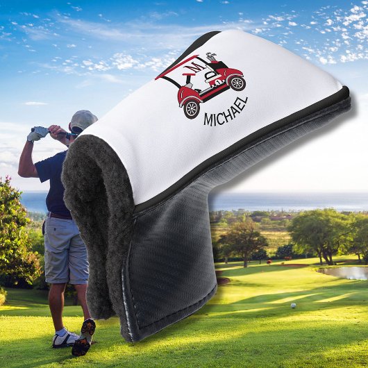 Monogram Name Putter Custom Cart Clubs Monogram Golf Headcover