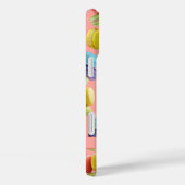 Monogram Name Rainbow Macaron Cookies Muster Case-Mate iPhone Hülle (Rückseite / Rechts)