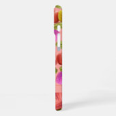 Monogram Name Rainbow Macaron Cookies Muster iPhone Hülle (Linke Seite)