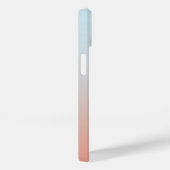 Monogram Name Simple Gradient Personalisiert Case-Mate iPhone Hülle (Rückseite / Rechts)