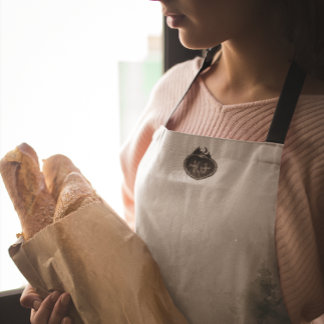 Monogram Nature Stamp | Custom Name Schürze