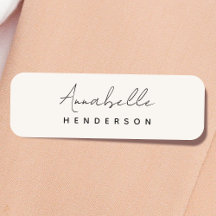 Monogram Neutral Modern Minimalist Stylish