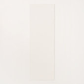 Monogram Neutral Modern Minimalist Stylish Yogamatte (Rückseite)