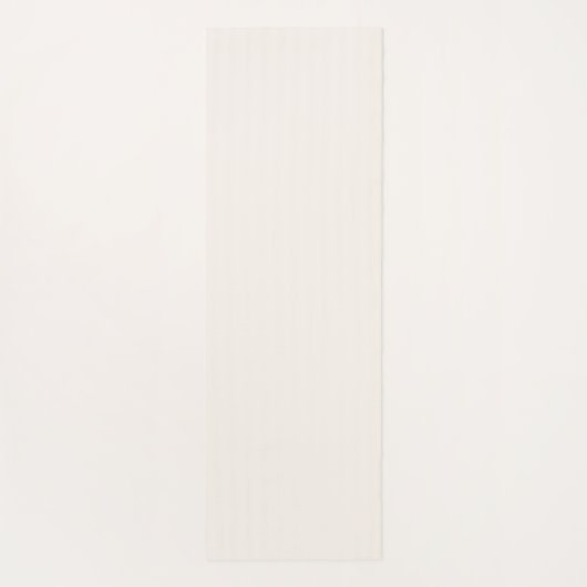 Monogram Neutral Modern Minimalist Stylish Yogamatte (Rückseite)