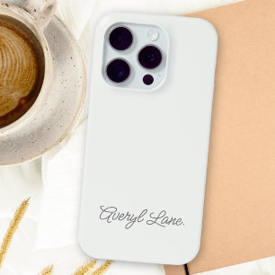 Monogram Neutral Moderne Minimalistisch Stylish Sc Case-Mate iPhone Hülle