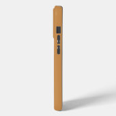 Monogram Neutral | Moderne minimalistische Gestalt Case-Mate iPhone Hülle (Rückseite / Links)