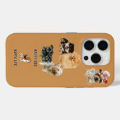 Monogram Neutral | Moderne minimalistische Gestalt Case-Mate iPhone Hülle (Rückseite (Horizontal))