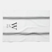 Monogram, New Kittuch Geschirrtuch (Horizontal)