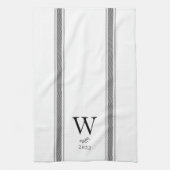 Monogram, New Kittuch Geschirrtuch (Vertikal)