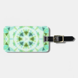 Monogram Niedlich Blue Hübsch Green Magic Star Gir Gepäckanhänger