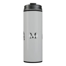 Monogram Niedlich Graphics Elephant Personalisiert Thermosbecher