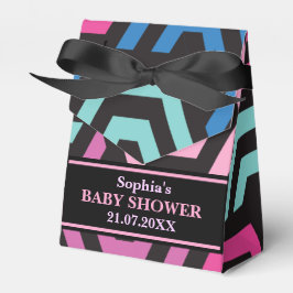 Monogram Niedlich Pattern Baby Dusche Geschenkschachtel