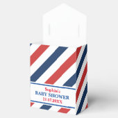 Monogram Niedlich Pattern Baby Dusche Geschenkschachtel (Geöffnet)