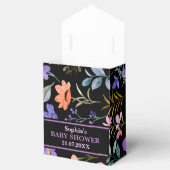 Monogram Niedlich Pattern Baby Dusche Geschenkschachtel (Geöffnet)