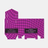 Monogram Niedlich Pattern Baby Dusche Geschenkschachtel (Ungefaltet)