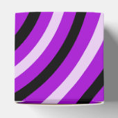 Monogram Niedlich Stripe Babydusche Geschenkschachtel (Oben)