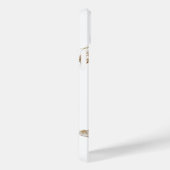 Monogram Niedlich Woodland Fox Aquarell Floral Nam Case-Mate iPhone Hülle (Rückseite / Rechts)