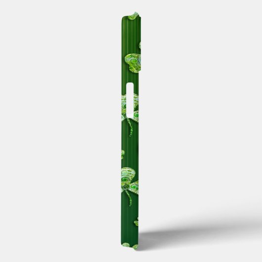 Monogram, niedliche Glückskleber Case-Mate iPhone Hülle (Rückseite / Rechts)