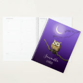 Monogram Night Owl Moonlight Blue Big Planner Planer (Anzeige)