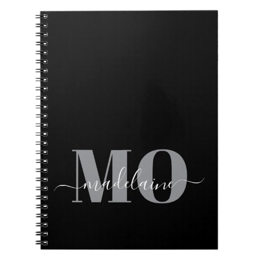 Monogram Notebook-Geschenk Personalisiert Journal Notizblock (Vorderseite)